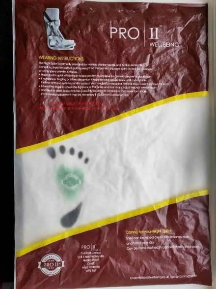 Photo of free PRO II Wellbeing Night Splint (Kendal LA9) #3