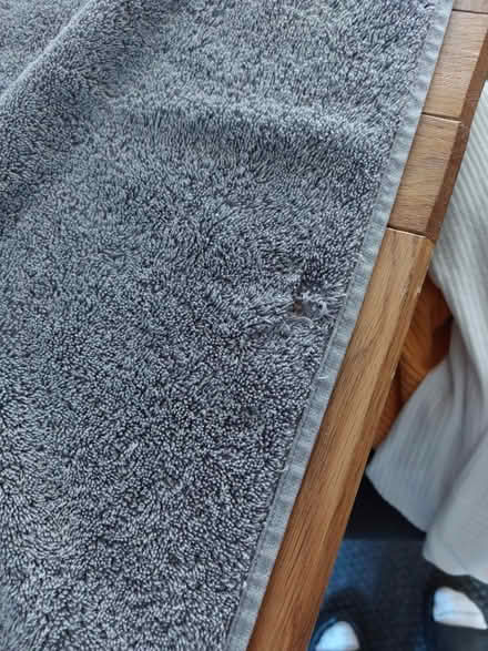 Photo of free Large dark grey bath sheet towel (BA2) #2
