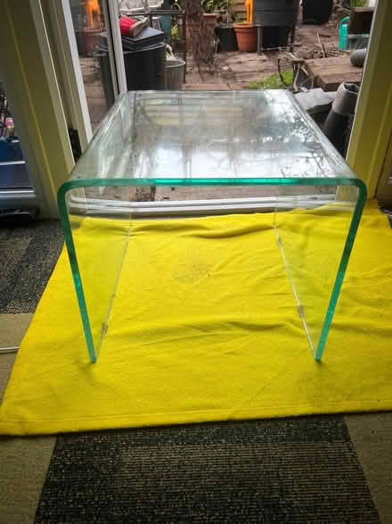 Photo of free Tempered Glass Small Table (Bethnal Green E1 5DE) #1