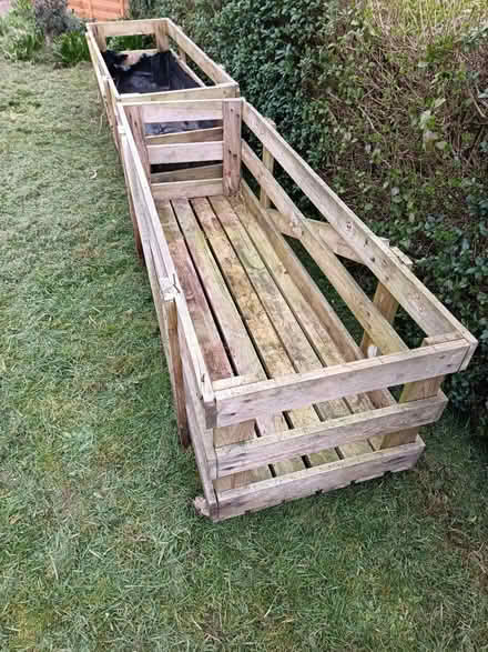 Photo of free Wooden planters x3 (WR9 Droitwich) #2