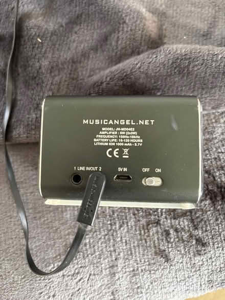 Photo of free Small portable Black speaker (Brickhill MK41) #3