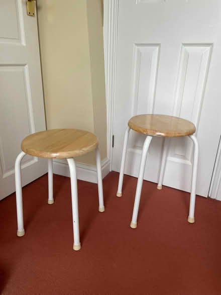 Photo of free 2 small stools (Wythop Mill CA13) #1