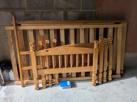 Photo of free Bunk bed, pine (Bradford on Avon BA15) #1
