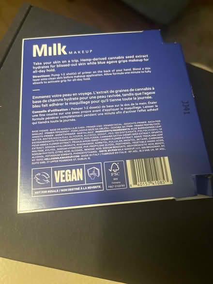 Photo of free Milk Makeup Primer (Newburgh WN8) #2