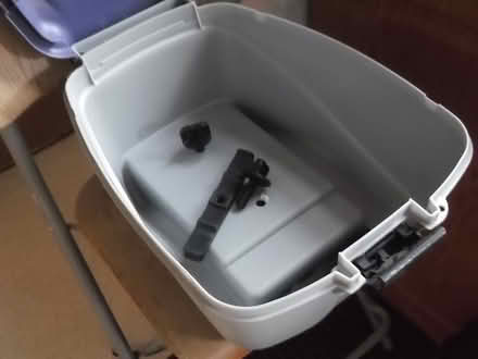Photo of free A sturdy plastic bicycle carrier (Walton) #2
