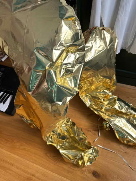 Photo of free Large, gold, deflated 21 balloons (Collier Row RM5) #1