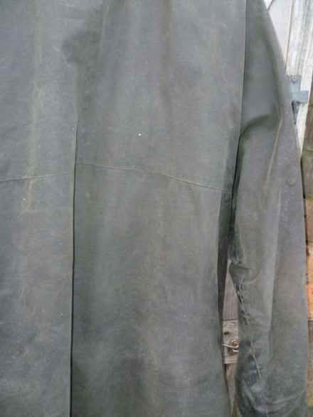 Photo of free vintage XL men's waxed M&S coat (The Nurserylands TW12) #4
