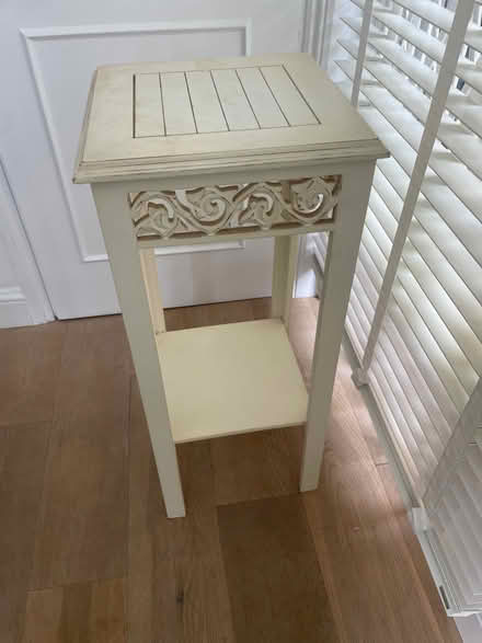 Photo of free Plant stand in colour cream. (Chiswick W4) #2