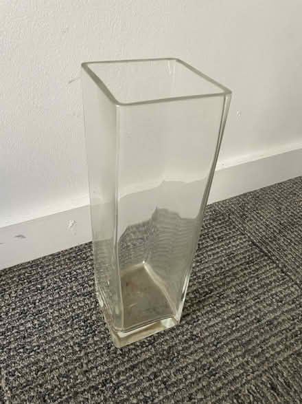 Photo of free Tall glass vase (U street) #1