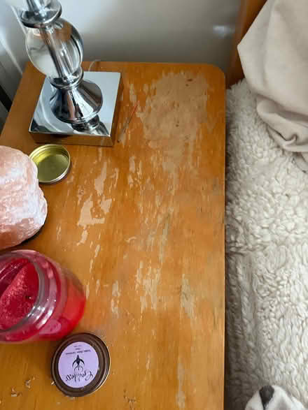 Photo of free Full Size Bed and Nightstand (Finksburg) #3