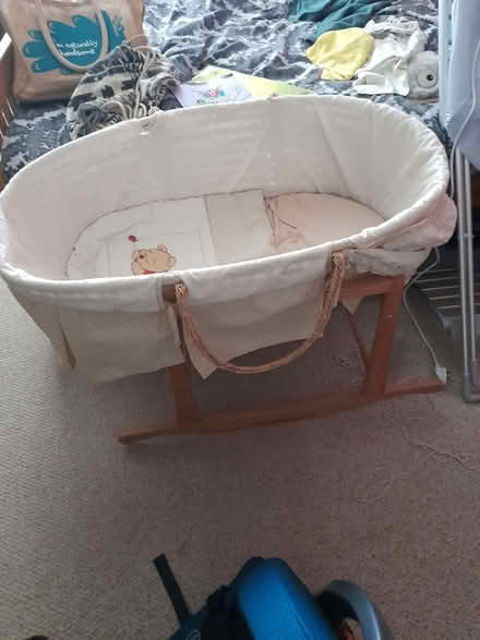 Photo of free Moses basket and rocking stand (Yate BS37) #1