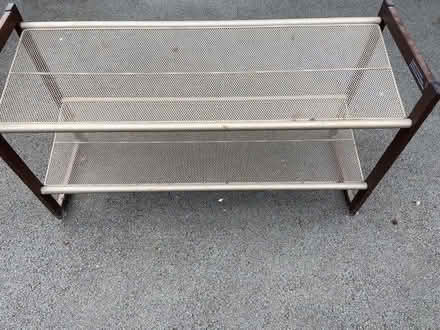 Photo of free metal shoe rack (Simonstone BB12) #2