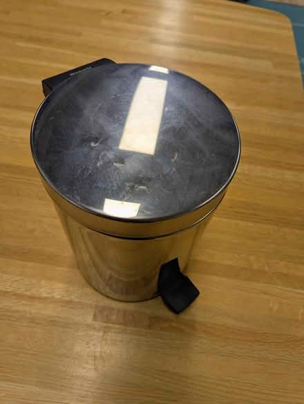 Photo of free Metal bathroom bin (SE1, near Guys hospital) #1