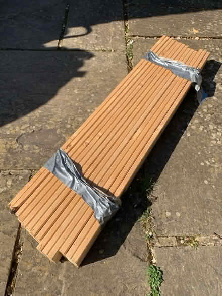Photo of free 14 single bed slats (Whittlesford CB22) #1