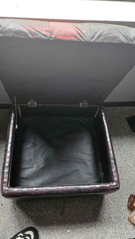 Photo of free Chesterfield footstool (SN14) #3