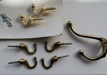 Photo of free Variety of brass hooks (Deneside View DH2) #1