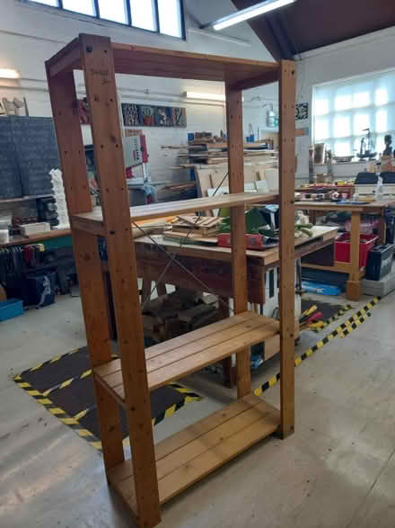 Photo of free Wooden racking/shelf (Redhill RH1) #2