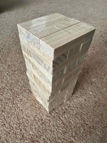 Photo of free Small Wooden Tumbling Tower game (like Jenga) (Kings Langley WD4) #1