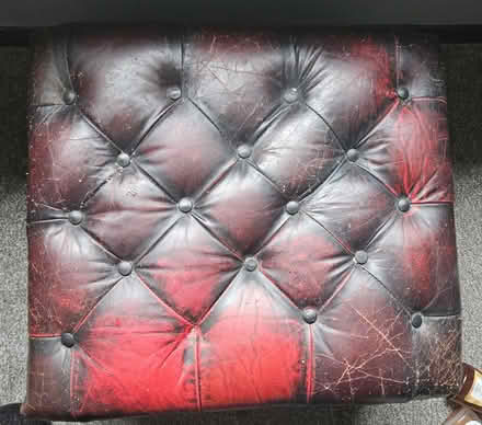 Photo of free Chesterfield footstool (SN14) #2