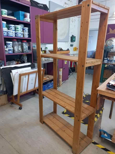 Photo of free Wooden racking/shelf (Redhill RH1) #1