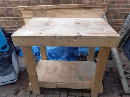 Photo of free Sturdy homemade bench (Tonbridge) #1