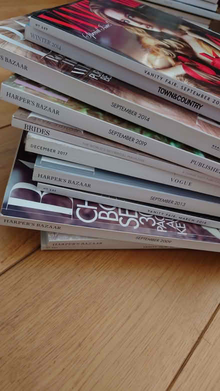 Photo of free A stack of fashion magazines (Chelsea SW3) #1