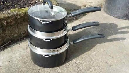 Photo of free Set of saucepans (Falsgrave) #1