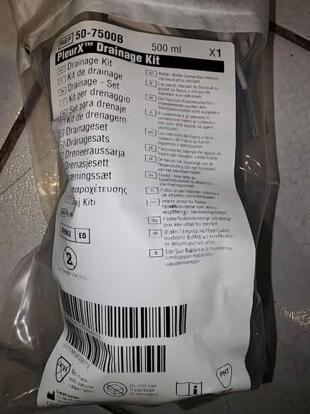 Photo of free PleurX Drain kits (Elmhurst: Rt. 83 & North Ave.) #1