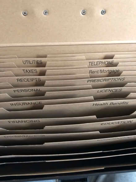 Photo of free Organiser file (broken clasp) (Forest Hill SE23) #3