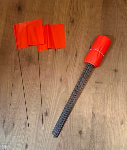 Photo of free Lawn / garden flag markers (Near downtown Pleasanton) #2