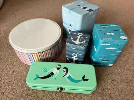 Photo of free Assorted tins (Kings Langley WD4) #1