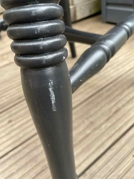 Photo of free Pair of black chairs (Staines-upon-Thames TW18) #3
