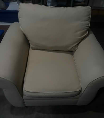 Photo of free Pottery Barn Couch and Chair (Hoffman Estates) #2