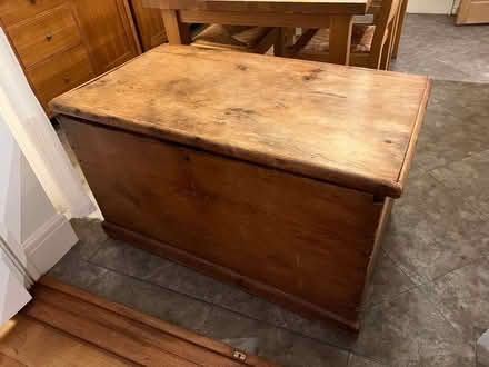 Photo of free Pine storage chest (Crosspool S10) #1