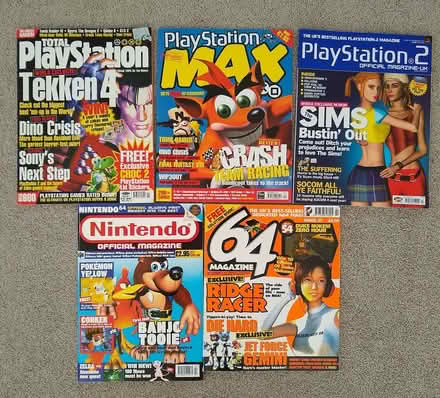 Photo of free Vintage PlayStation/Nintendo Magazines (Kenilworth CV8) #1