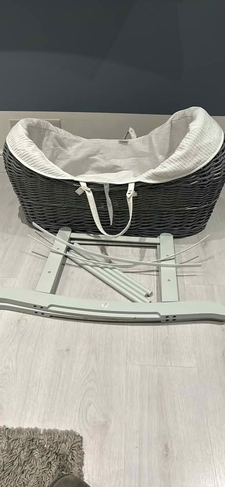 Photo of free Moses basket with Rocking Stand (ME15) #1