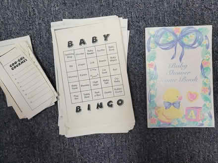 Photo of free baby shower games booklet (near Horsetooth and College) #1