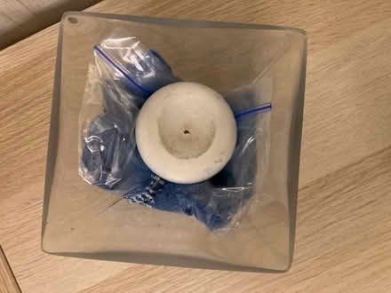 Photo of free Vase, blue sand and candle (Eltham, SE9) #2