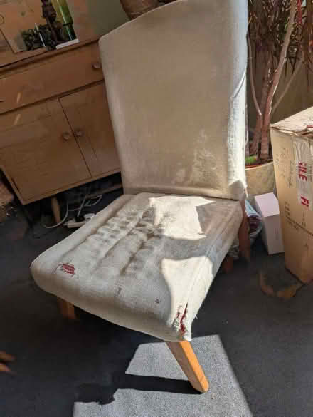 Photo of free Vintage Low chair (Brighton, BN2) #1