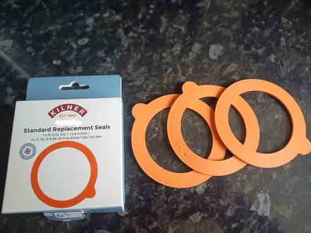 Photo of free 3 replacement jar seals (BS15) #1
