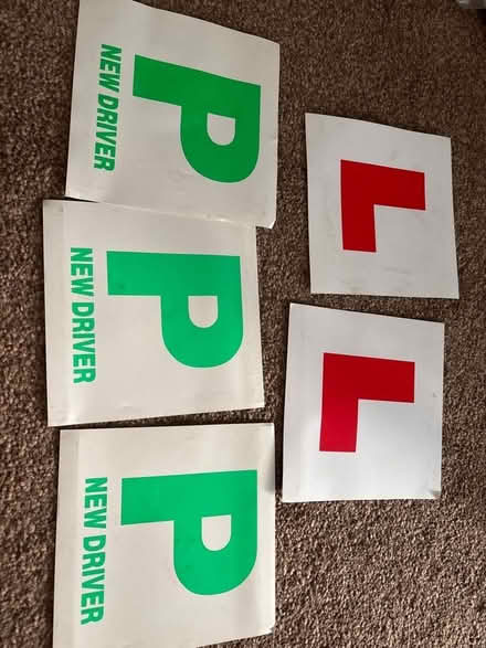 Photo of free Learner and New Driver Plates (Catford South SE12) #1