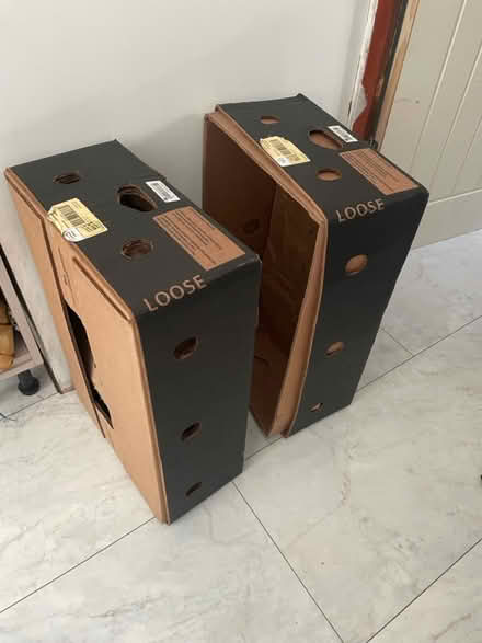 Photo of free Cardboard Banana Boxes (Bradford BD2) #1