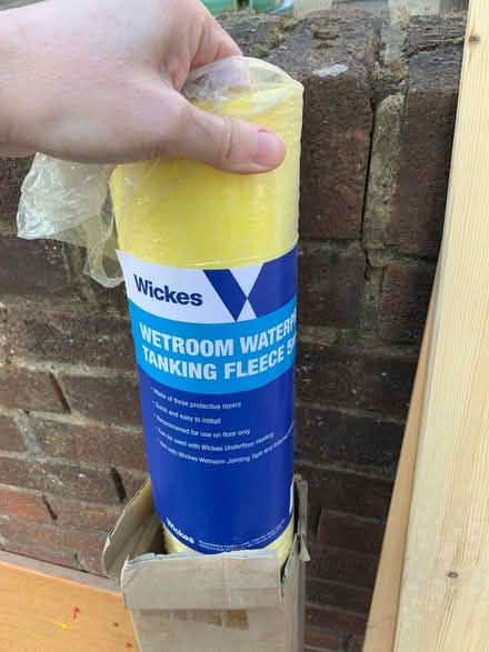 Photo of free Wet room tanking fleece (West Hampstead NW2) #1