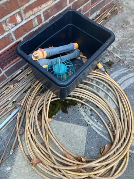 Photo of free Hose and lawn sprinkler (Hale Altrincham WA15) #1