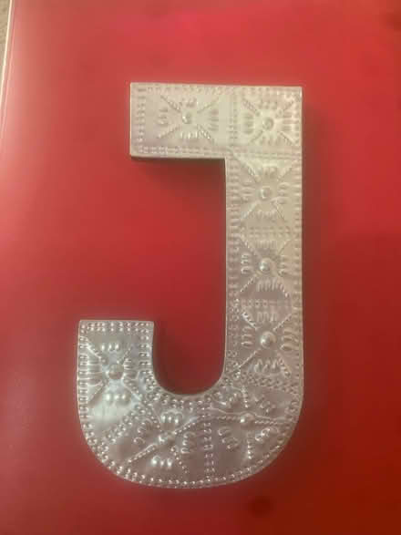 Photo of free J ornament (West Reading RG1) #1