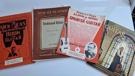 Photo of free Old guitar books (AL1) #1