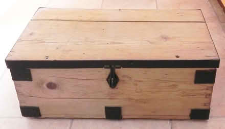 Photo of free Small wooden trunk (Earls Colne CO6) #1