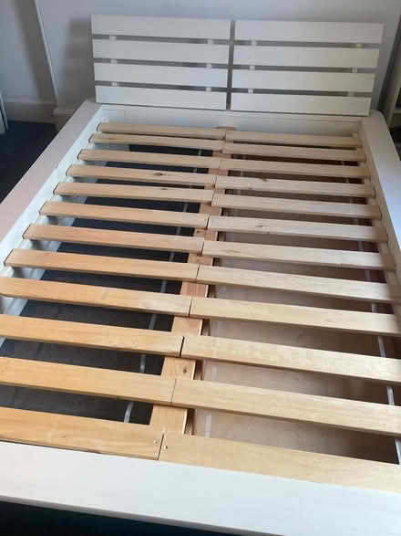Photo of free Wooden double bed frame (Bridge of Allan) #2