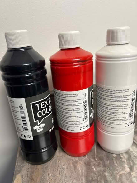 Photo of free Textile paint 500ml tubes (Kettering NN15) #2
