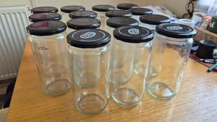 Photo of free Many clean glass jars with lids (Norcot RG30) #1